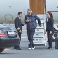 FOTOD: Äge! Tema majesteetlik tenor, Andrea Bocelli maandus Tallinna lennujaamas