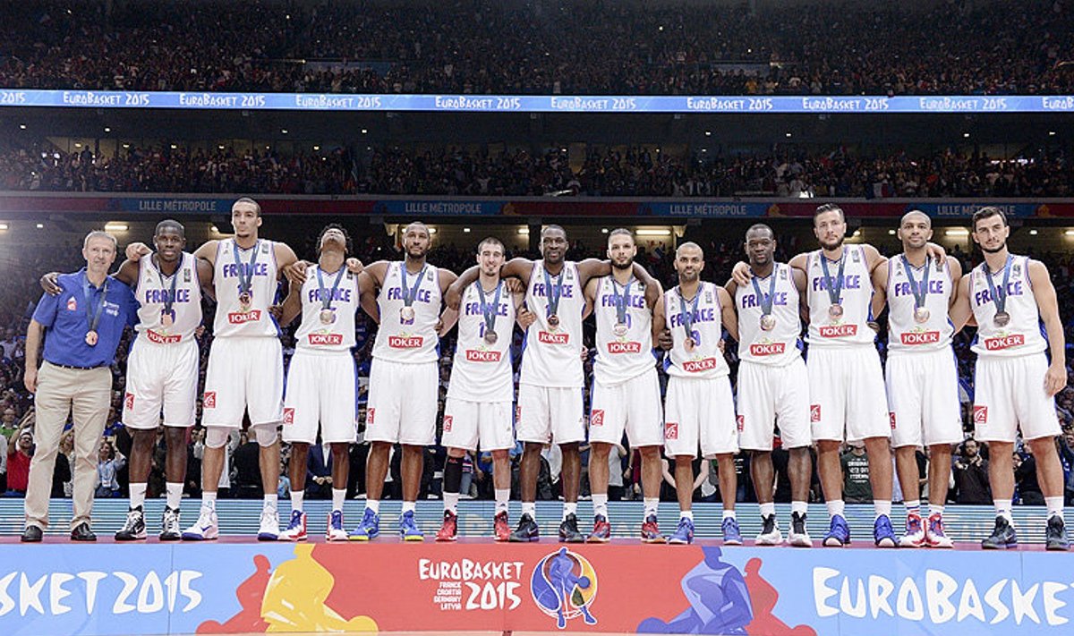 Prantsusmaa koondis 2015. aasta EuroBasketil