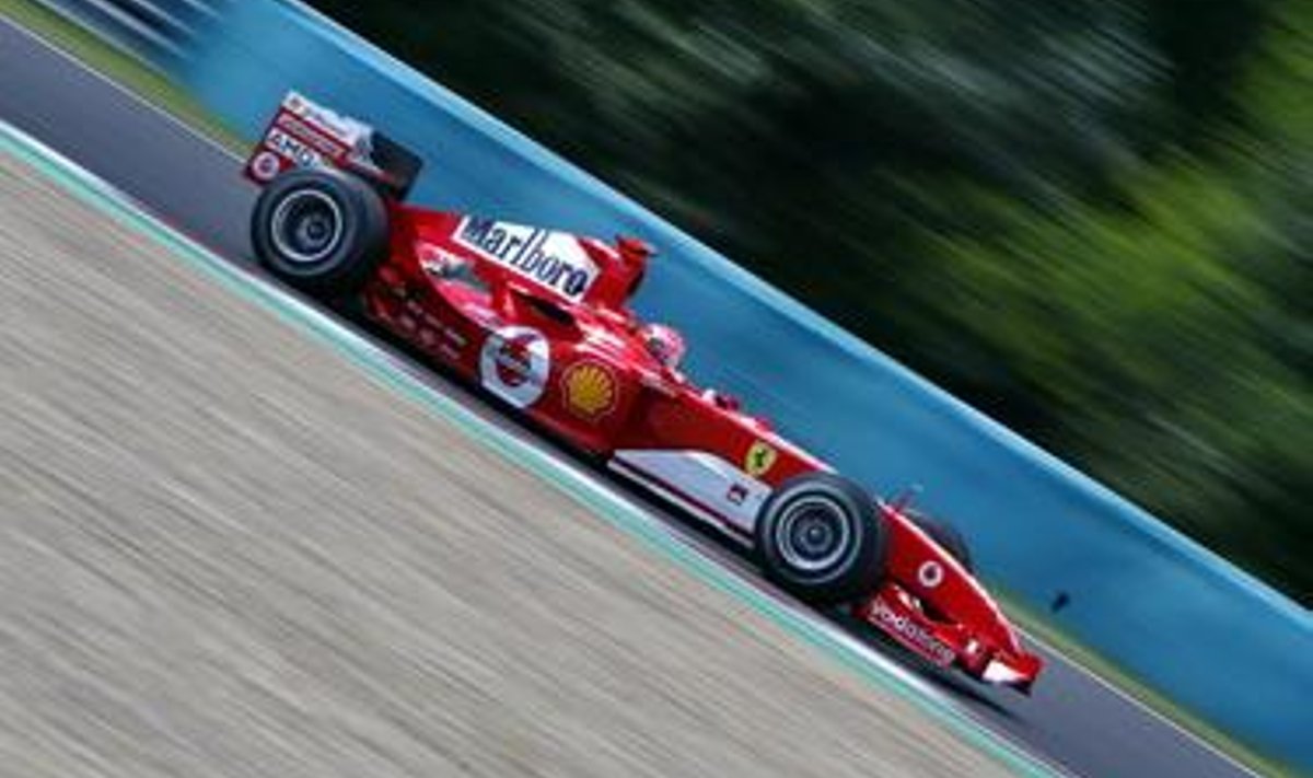 Michael Schumacher Ungari GP-l