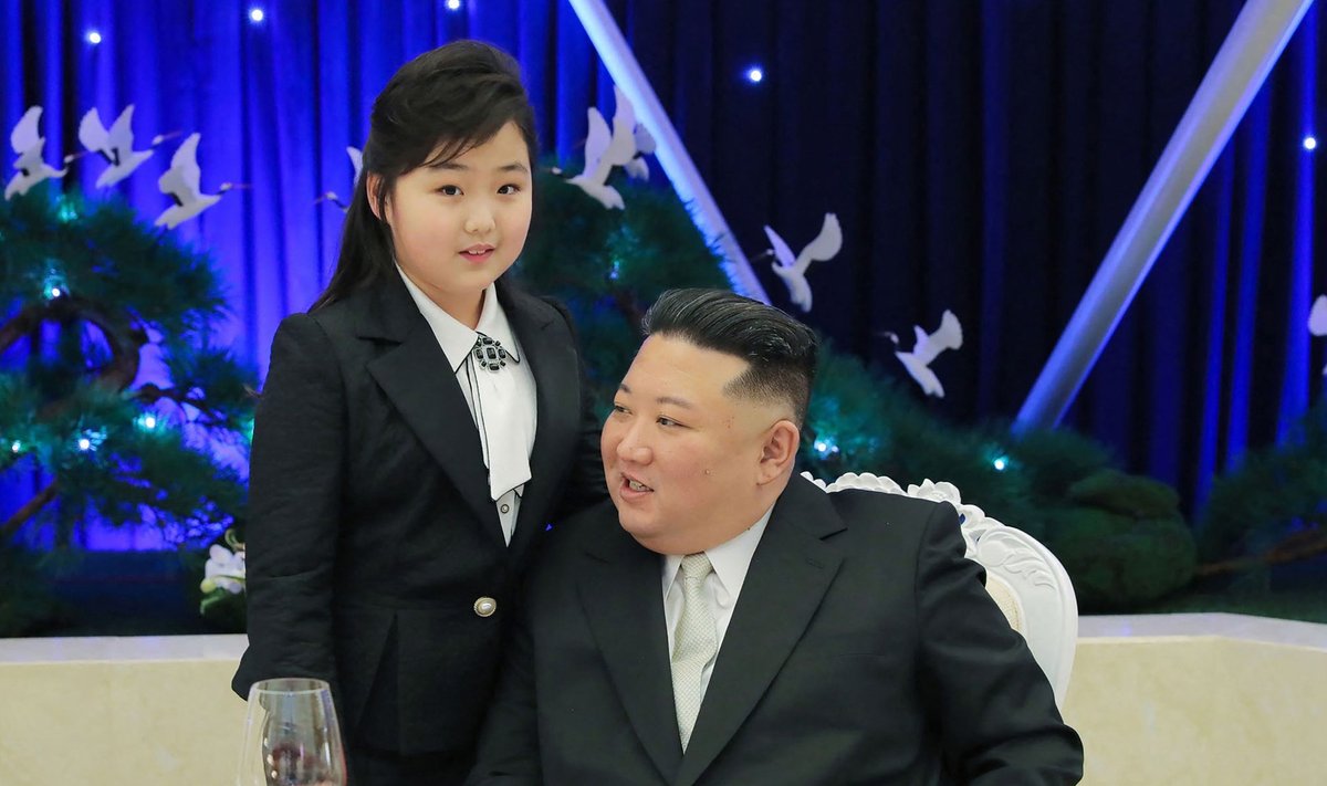 Kim Jong-un tütar Ju-ae'ga