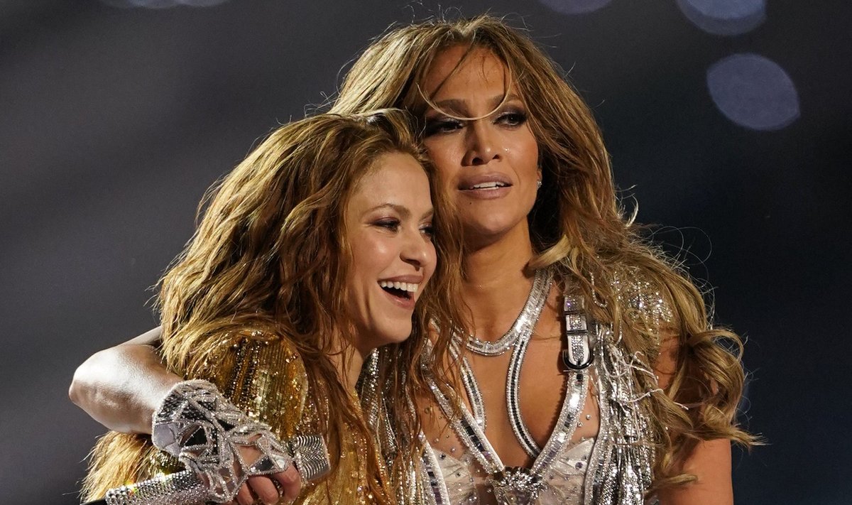 Shakira ja Jennifer Lopez 2020. aasta Super Bowli vaheajasõul