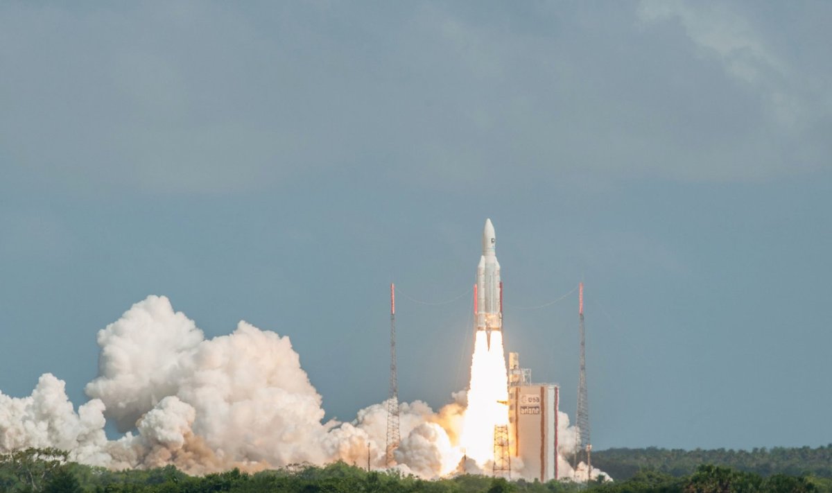 Nelja Galileo satelliidi kosmosesse toimetanud raketi start 17. novembril