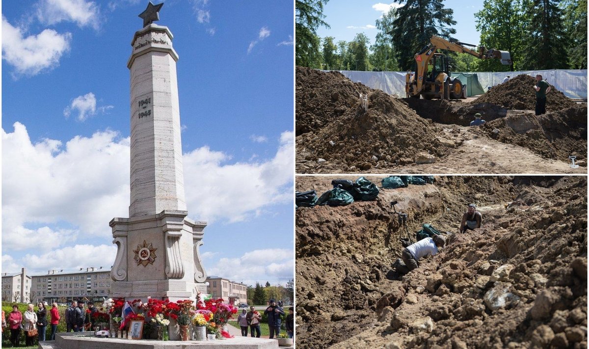 Rakvere punamonument kadus ööga