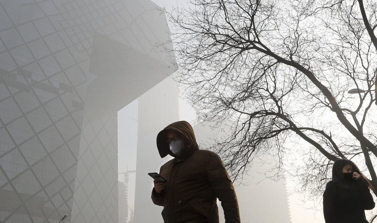 Beijing on praeguseks nii saastatud, et selle osaliseks heastamiseks on uut linna vaja. (Foto: AP)