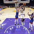VIDEO | Kuuenda mängu järjest võitnud Nuggets rikkus LeBron Jamesi 40 000 piiri ületamise õhtu