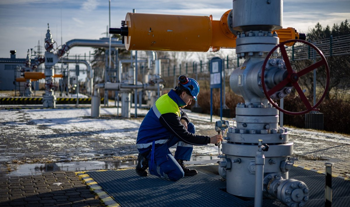 Газовое хранилище в Чехии