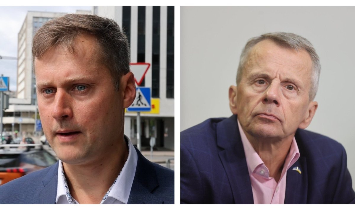 Kristjan Vanaselja (vasakul) ja Jürgen Ligi (paremal)