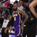 VIDEO | Vastast löönud LeBron James eemaldati Lakersi võidumängus