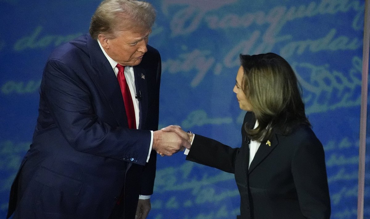 Donald Trump ja Kamala Harris, presidendikandidaadid. 