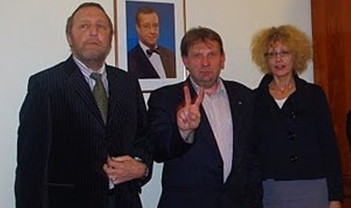 Valdur Lahtvee, Marek Strandberg ja Dagmar Mattiisen