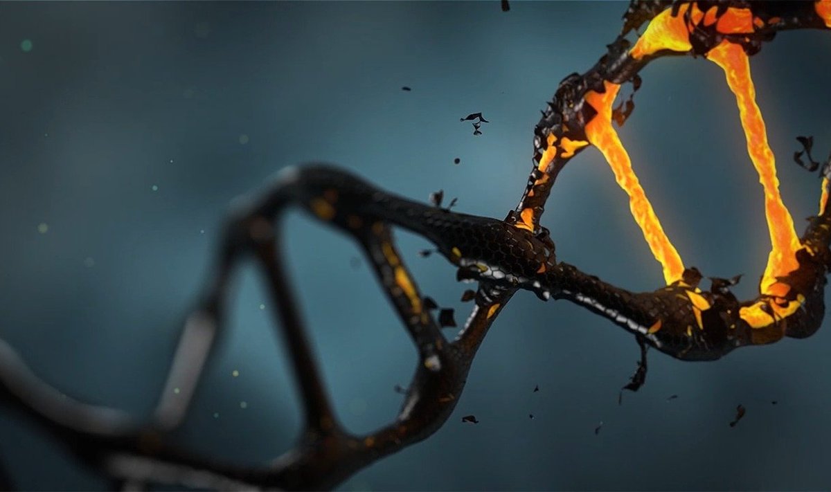 Illustratiivse tähendusega pilt DNAst (Foto: Pixabay / Iisichik)