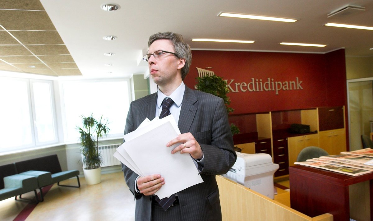 Krediidipanga nõukogu esimees Andrus Kluge