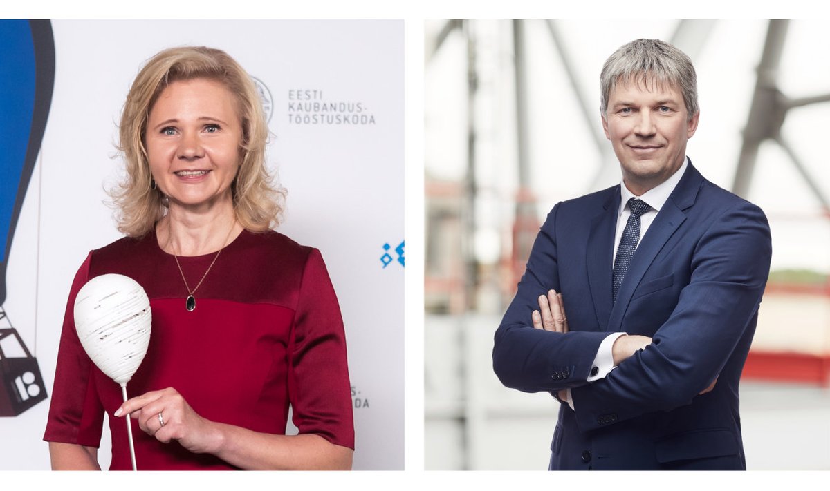 Tööstuse tulevikusuundadest räägivad Estonian Cell juht Siiri Lahe ja VKG juht Ahti Asmann.