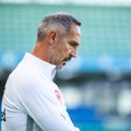 Eintrachti peatreener jagas kahele Flora mängijale eraldi kiidusõnu