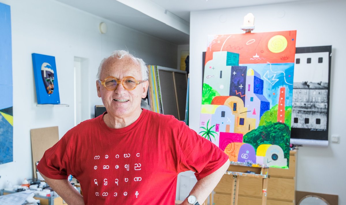 Juuni lõpus 70 aasta juubelit tähistav Vilen Künnapu usub, et arhitektina on ta vaba tegelema kõigega ja on avatud kõigele. Nii tegelebki ta peale arhitektuuri ka maalikunsti ja kirjandusega.