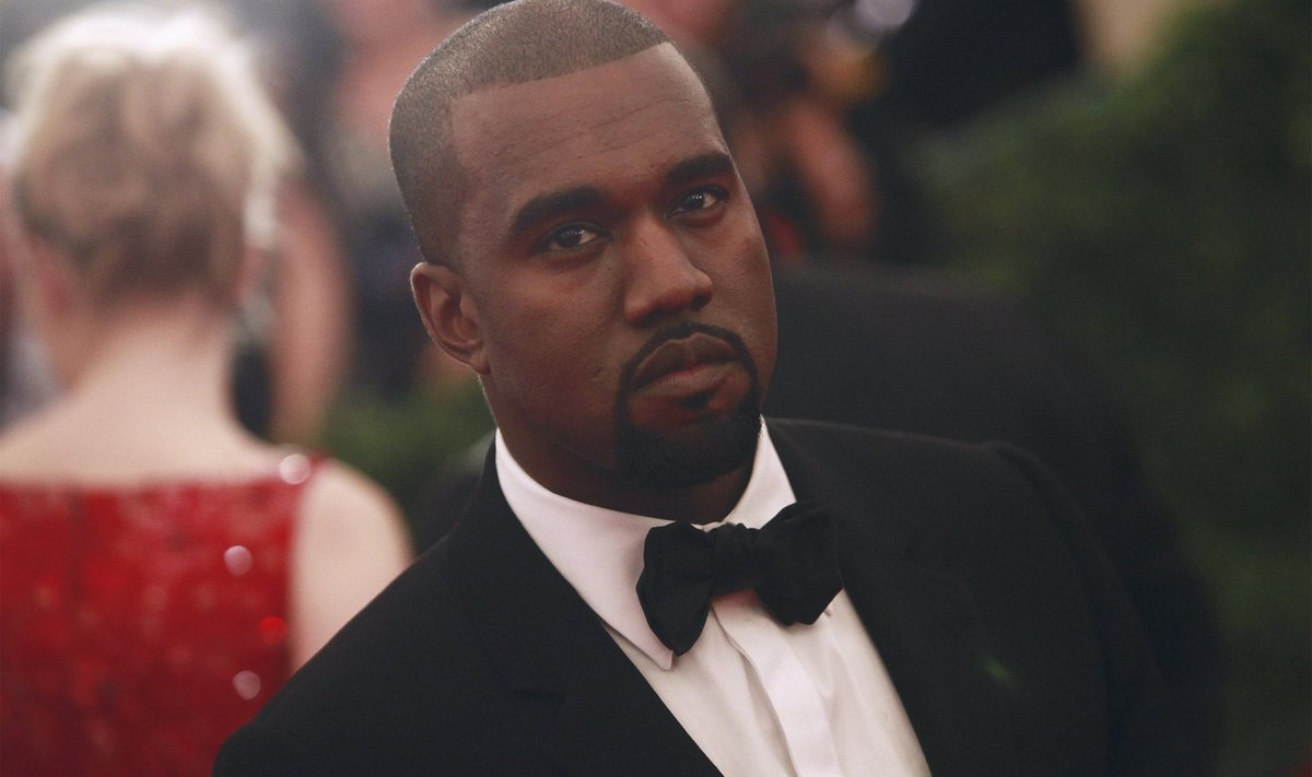 Rapper Kanye West arrives at the Metropolitan Museum of Art Costume Institute Benefit celebrating the opening of "Schiaparelli and Prada: Impossible Conversations" exhibition in New York
