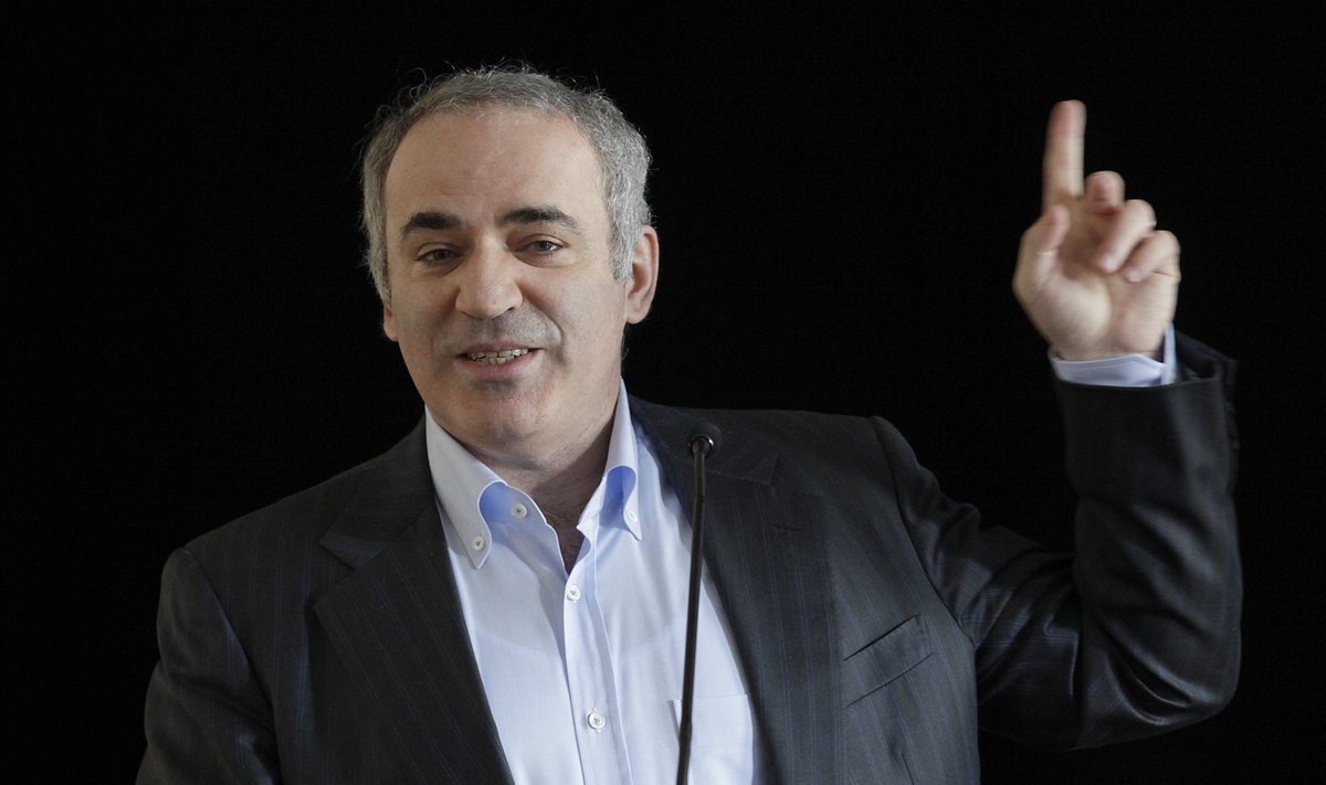 Garry Kasparov Tallinna Ülikooli Terra maja aulas