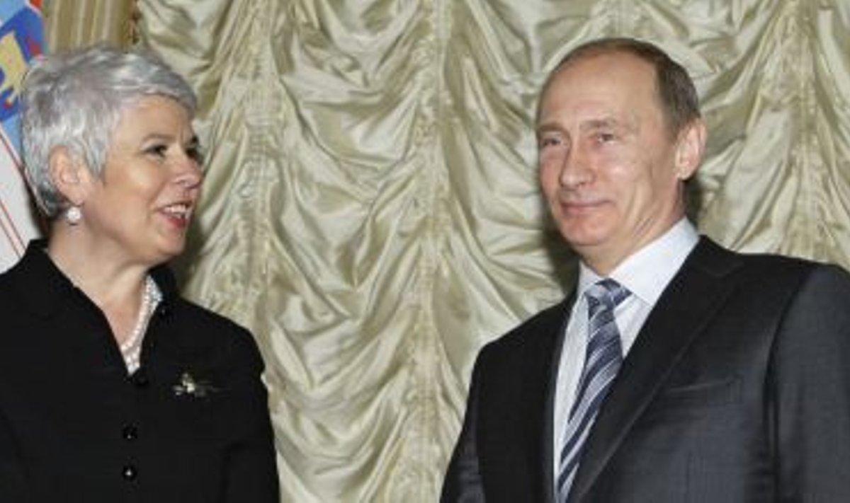 Jadranka Kosor ja Vladimir Putin