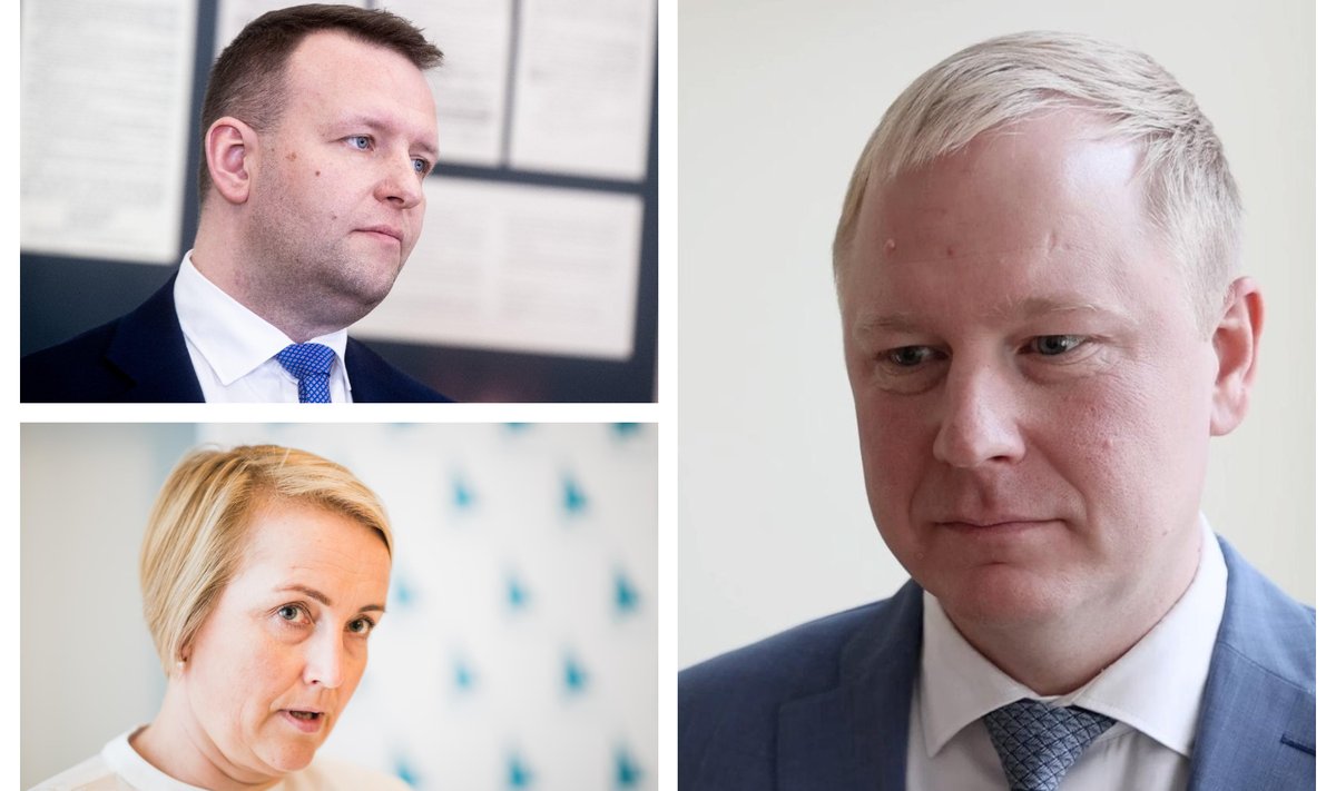 Lauri Läänemets, Kristina Kallas, Mart Võrklaev