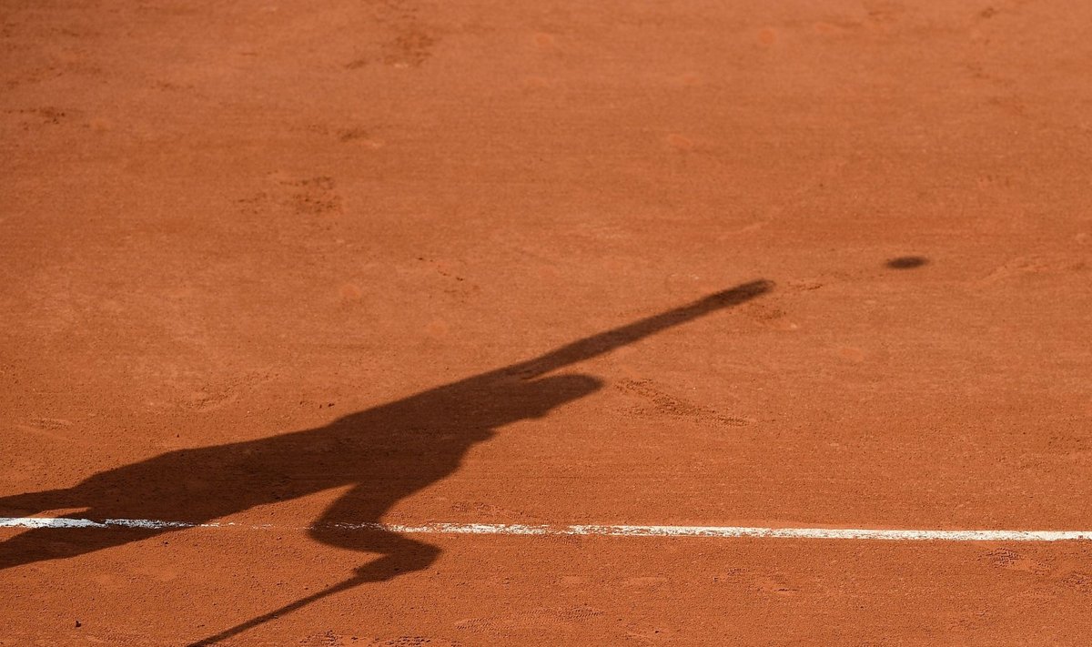 Prantsusmaa lahtised tennisemeistrivõistlused. Pilt on illustratiivne,