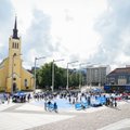 VIDEO JA FOTOD | Tallinnas peeti Eesti 3 × 3 korvpalli meistrivõistluste etapp, eliitklassis võidutses Eesti koondis