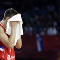 Kohtumises Eestiga vigastada saanud Serbia korvpallitäht jääb väljakult eemale pooleteiseks kuuks