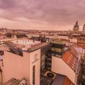 В Будапеште открылся каток на крыше