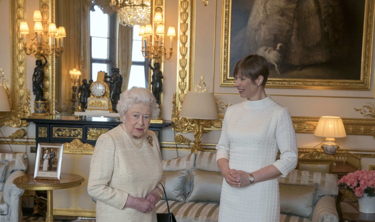 President Kaljulaid kohtus kuninganna Elizabeth IIga