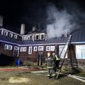 В Тартумаа в пожаре погибла пожилая женщина