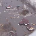 Linnulennult: üleujutused Pärnumaal, Sindi ja Soomaa