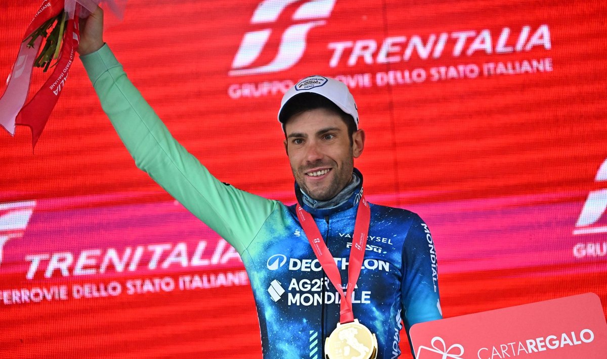 Giro d’Italia 19. etapi võitja Andrea Vendrame.