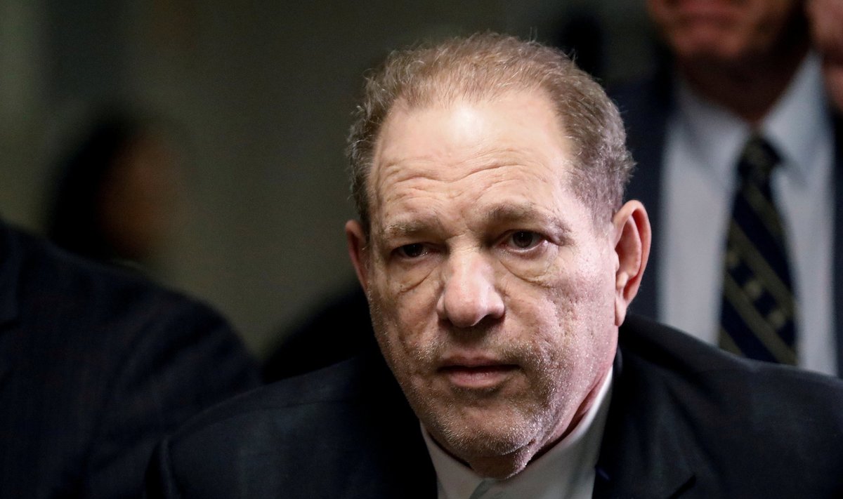 FILE PHOTO - Film producer Harvey Weinstein departs Criminal Court in New York