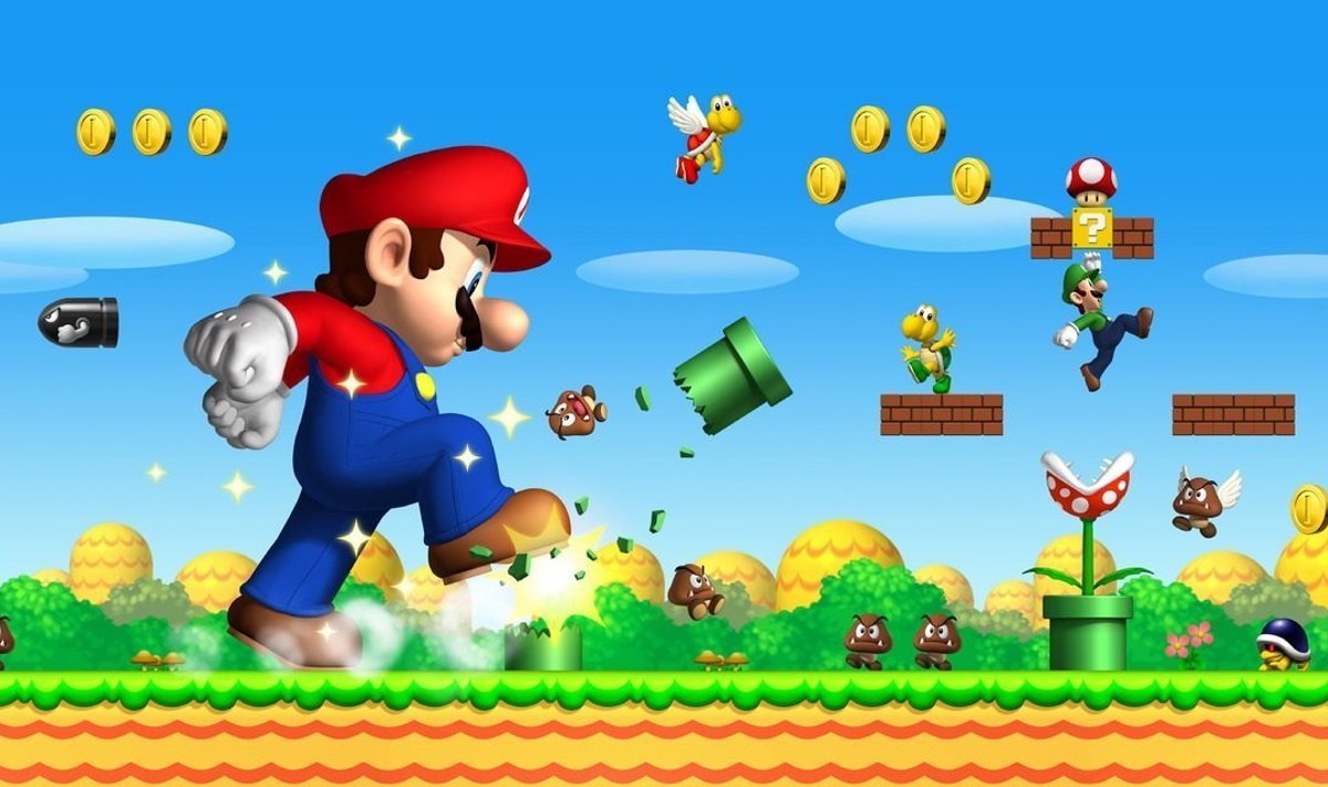 Illustreerival eesmärgil hetk Nintendo ühe suurima kangelase Mario mängust, mis on juba ammu ilmunud ja hetkel pole teada, et see jõuaks ka NX-ile (ekraanitõmmis)