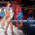 ФОТО | В воду бассейна Kalev Spa нырнули и модели, и гости. Как прошел второй день весенней Таллиннской недели моды