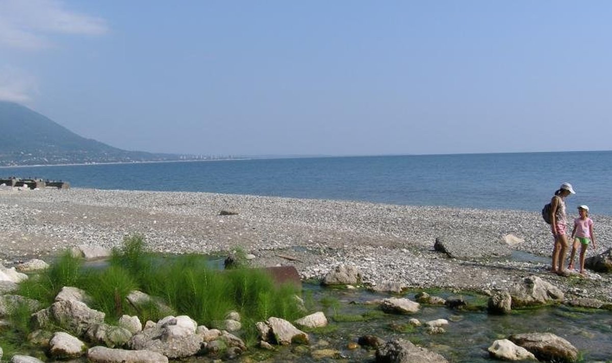 Reprua jõgi Musta merre suubumas (Wikimedia Commons / Dinamik)