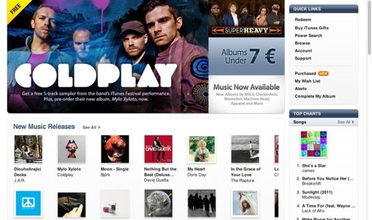 iTunes on nüüd ka Eestis avatud!