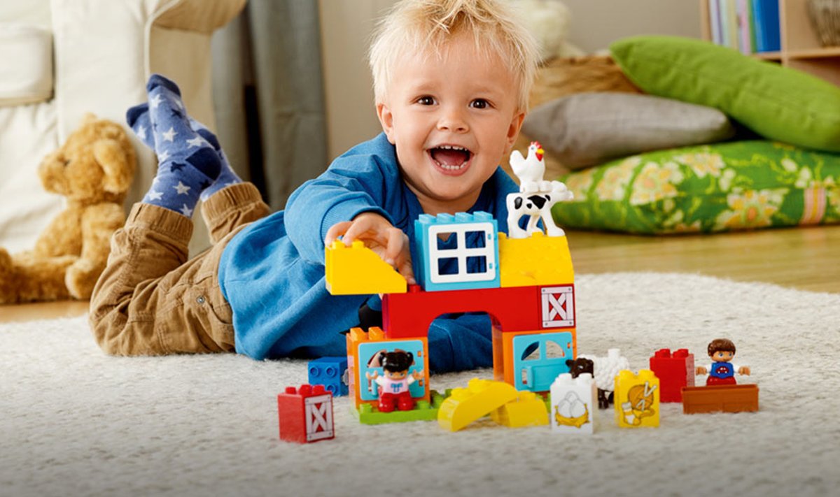 Legod on rõõmuks nii lastele kui ka täiskasvanutele