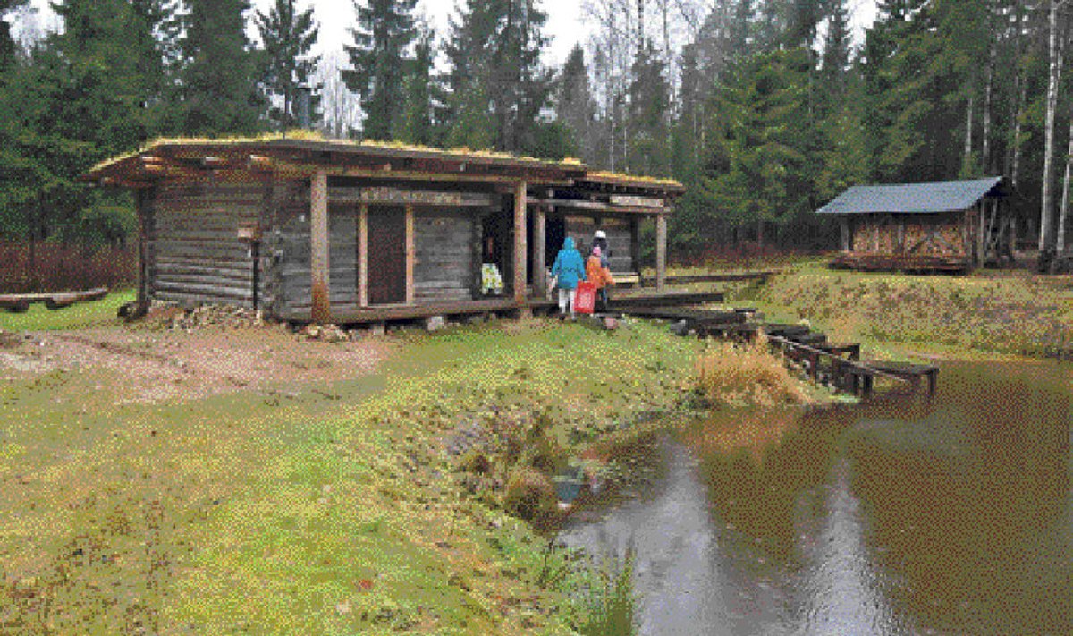 Mooska talu suitsusaun on üks Eestisse alles jäänud paarist tuhandest. 