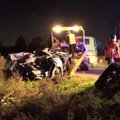 Liiklusõnnetus Viljandimaal Pärsti raudteeülesõidul