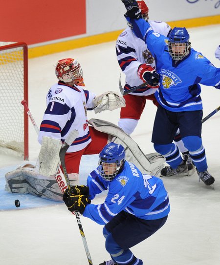 Jäähoki -  Venemaa (U18)  vs Soome (U18)