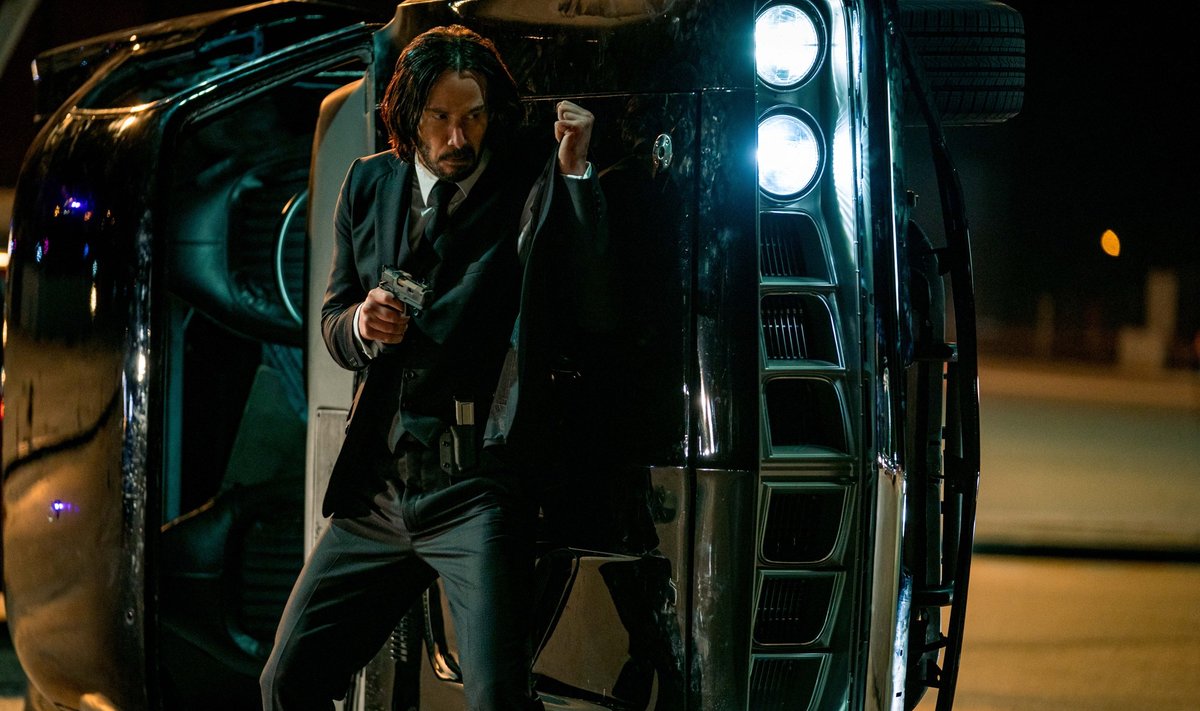 VAADATUIM FILM: Kinolevi tabelit juhib aga hoopis kogu maailmas vaatajaid meelitav „John Wick 4“ peaosas Keanu Reevesiga.