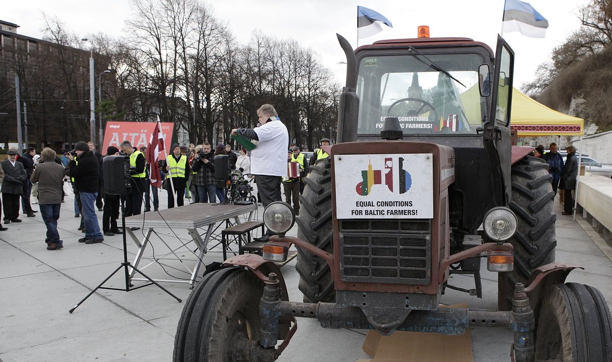 Põllumehed on endale teiste Euroopa riikidega võrdseid toetusi nõudnud aastaid. 2012. aastal toodi sellele tähelepanu juhtimiseks Belarussi traktor Tallinna Vabaduse väljakule.