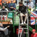 VIDEO: "K****i l***d!" Rumeenia tennisenaiskonna kapteni ropp sõim ajas Briti esinumbri nutma