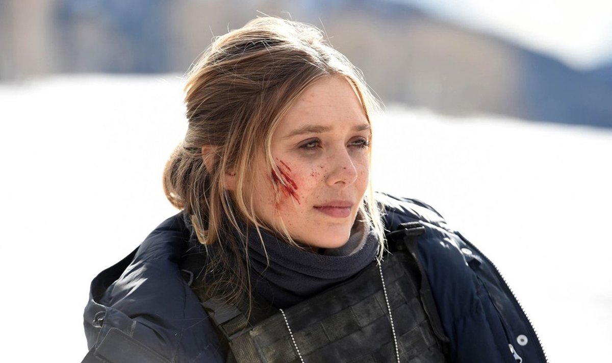SITKE NAINE: Elizabeth Olsen mängib „Wind Riveris“ noorukest FBI agenti, kes peab silmitsi seisma väikese ja suletud kogukonna ränkade vägivallajuhtumitega.