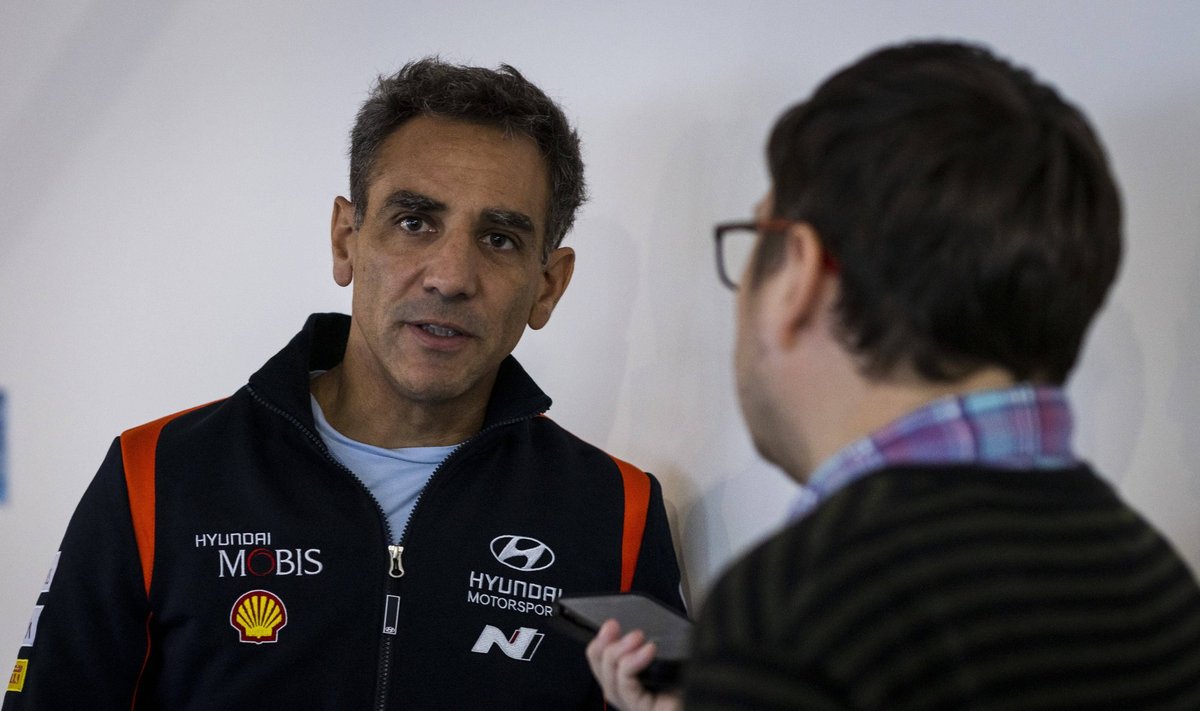 Hyundai boss Cyril Abiteboul.