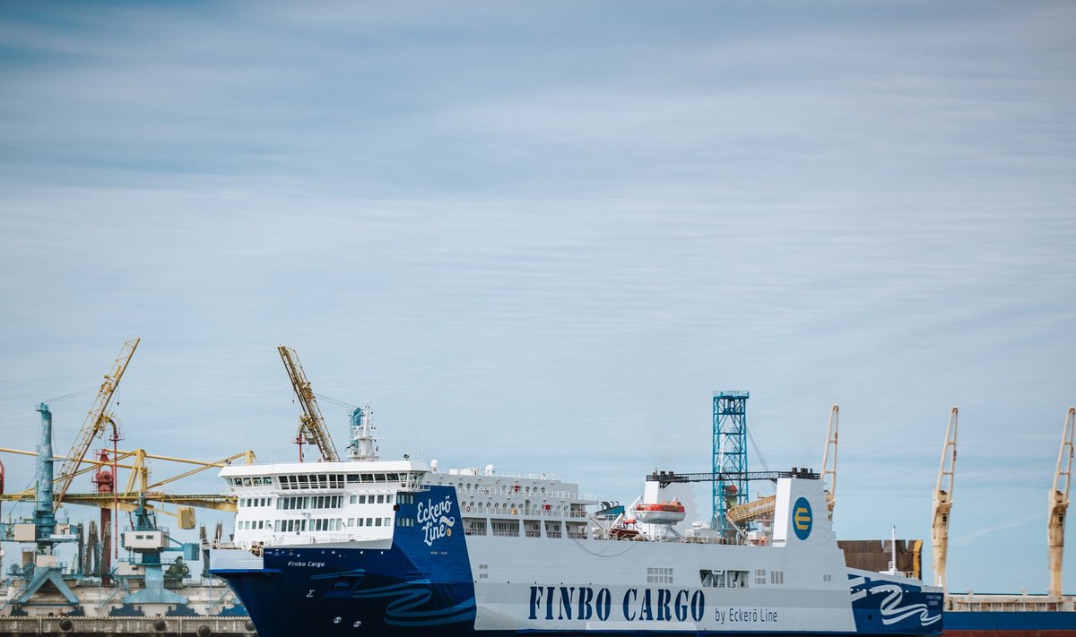 Eckerö Line'i uue laeva esimene saabumine Muuga sadamasse 25.06.2019.