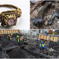 FOTOD | Tallinna kesklinnast leiti 400 aastat vana sõrmus, siiani töötav šifferlukk ja muud keskaegset luksuskaupa
