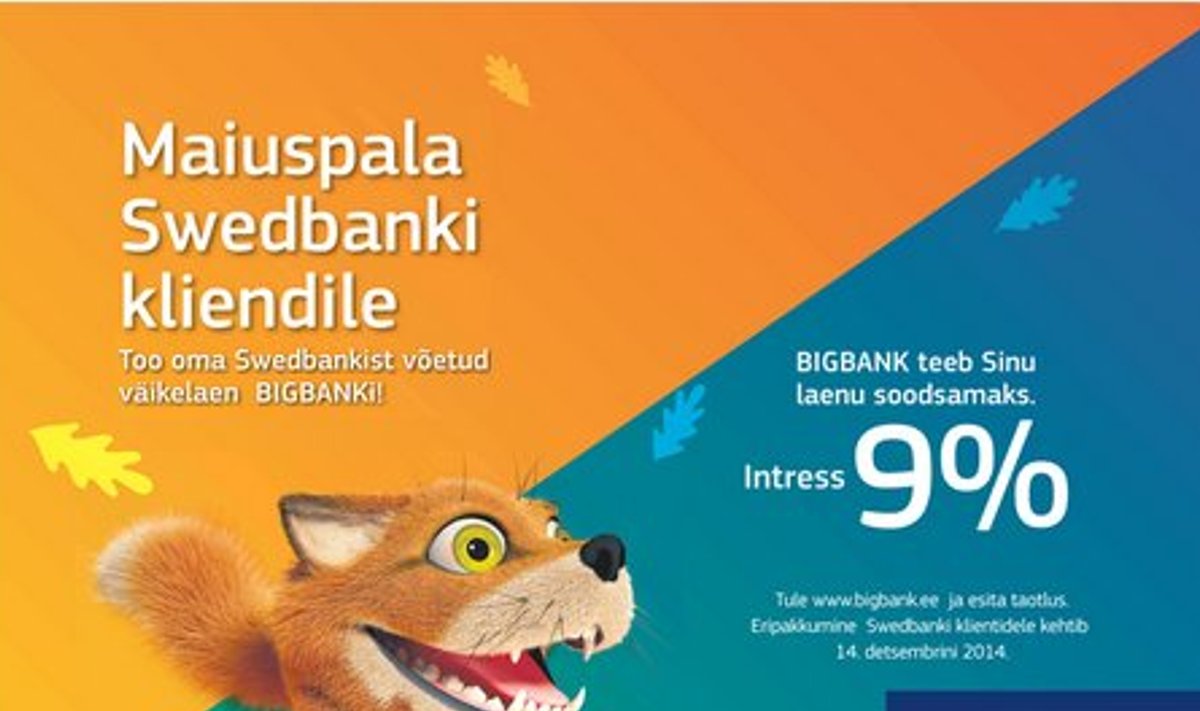 Bigbank vs Swedbank