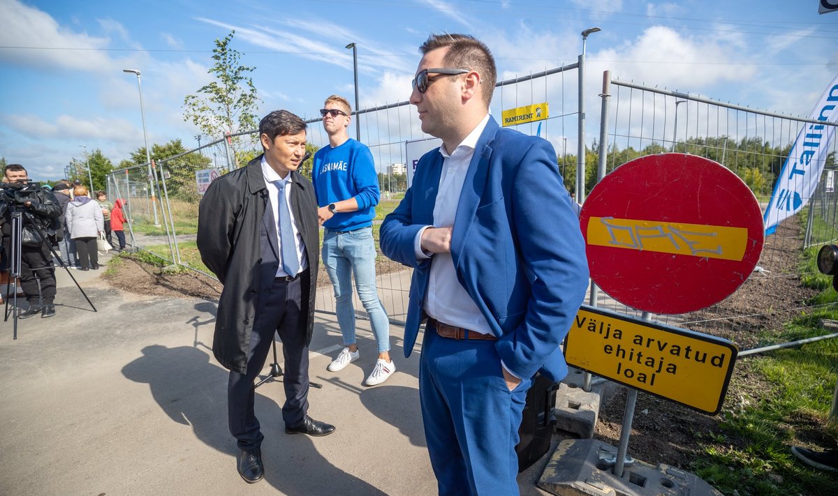 Tallinna teede eest vastutajad - Mihhail Kõlvart ja Vladimir Svet