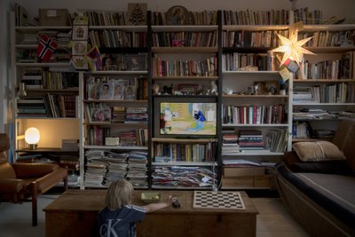Raamatuid jagub siin kodus igale poole ja neid on palju.